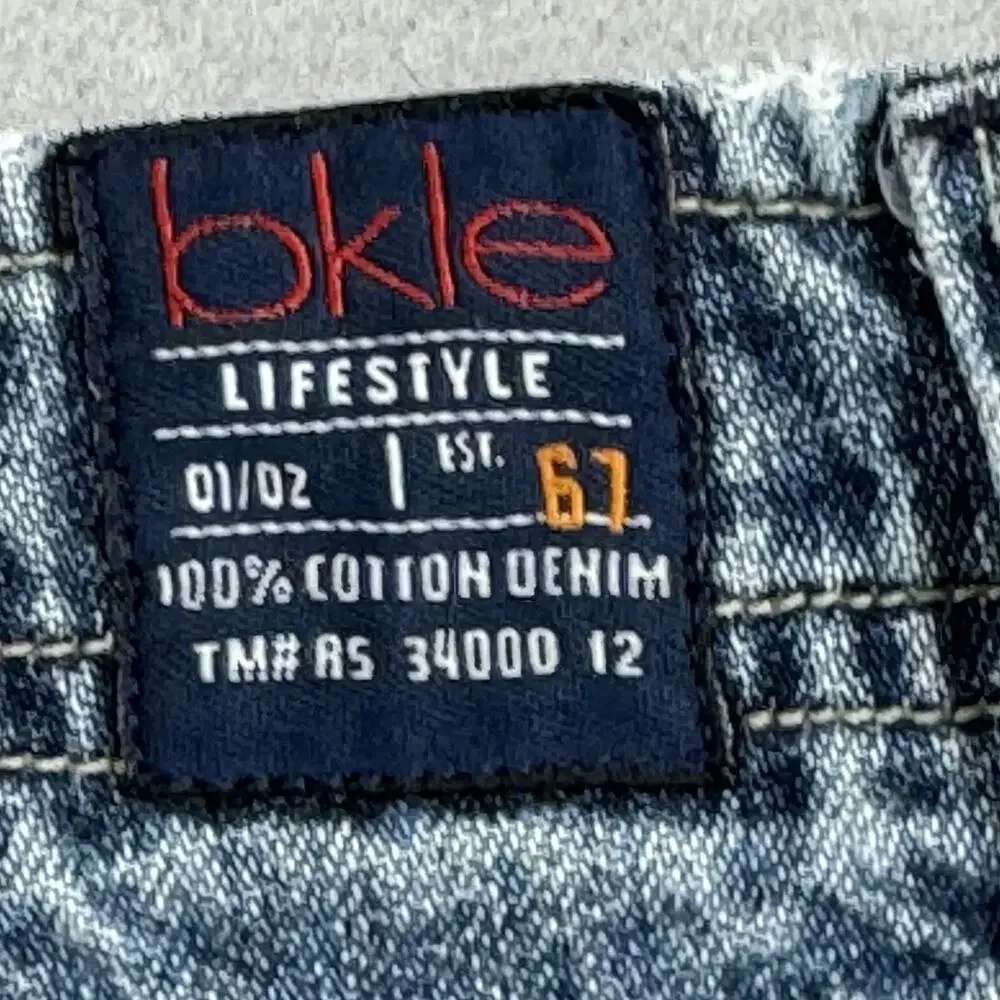 BKE Denim Courtney Shorts Womens 29 Blue Mid Rise Cotton Classic Jean Short Boho - Picture 7 of 15